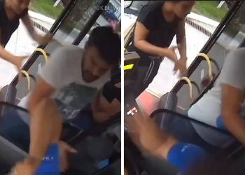 Otobüs Sürücüsüne Yolcudan Dayak! Dehşet Anları Saniye Saniye Görüntülendi
